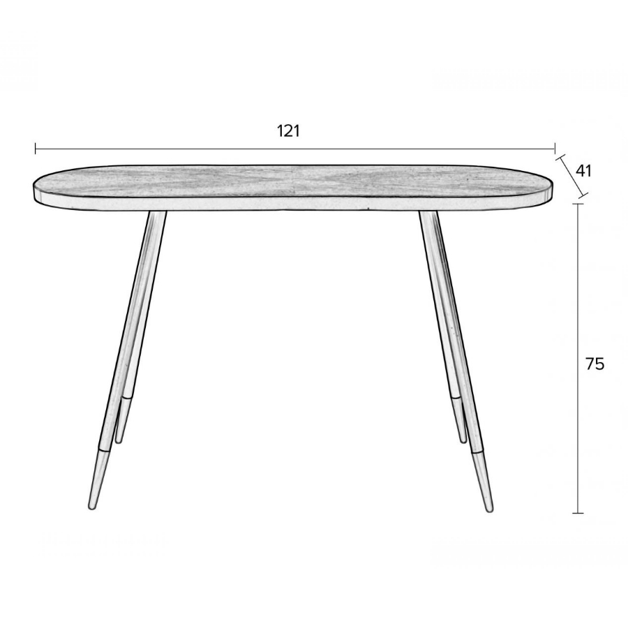 Столик низкий Denise White Label Living 2600008 - Вид №6