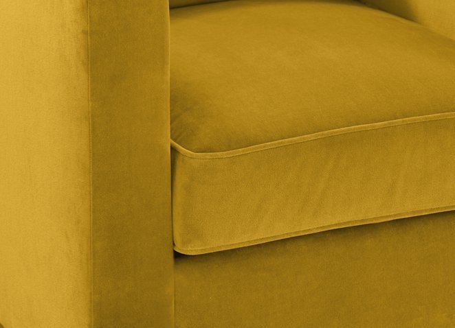 Кресло Mustard желтое ICON DESIGNE ДИЗАЙНЕРСКИЕ 178021 Желтый  - Вид №4