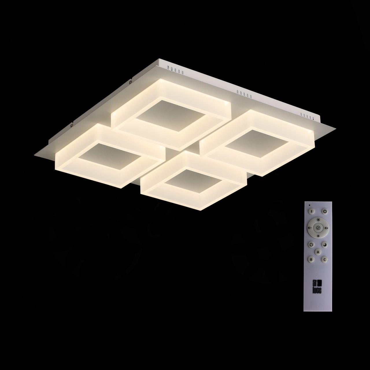 Потолочный светодиодный светильник ST Luce Cubico SL831.502.04 ST LUCE CUBICO 202883 Белый  - Вид №2