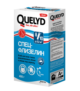 86582067 Клей для флизелиновых обоев Спец-флизелин 50 м² STLM-0070287 QUELYD
