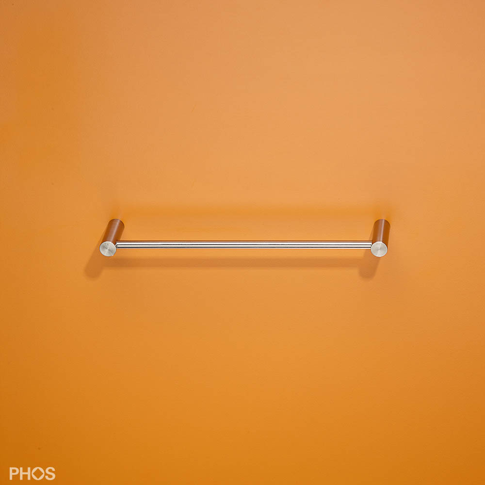 BG6-128E Изогнутая рукоятка с концевыми скобами, рукоятка ø6 мм, длина 12,8 см. PHOS  - Вид №2