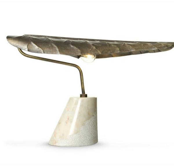 BRABBU Настольная лампа из латуни sun-id-1355936 - Вид №1