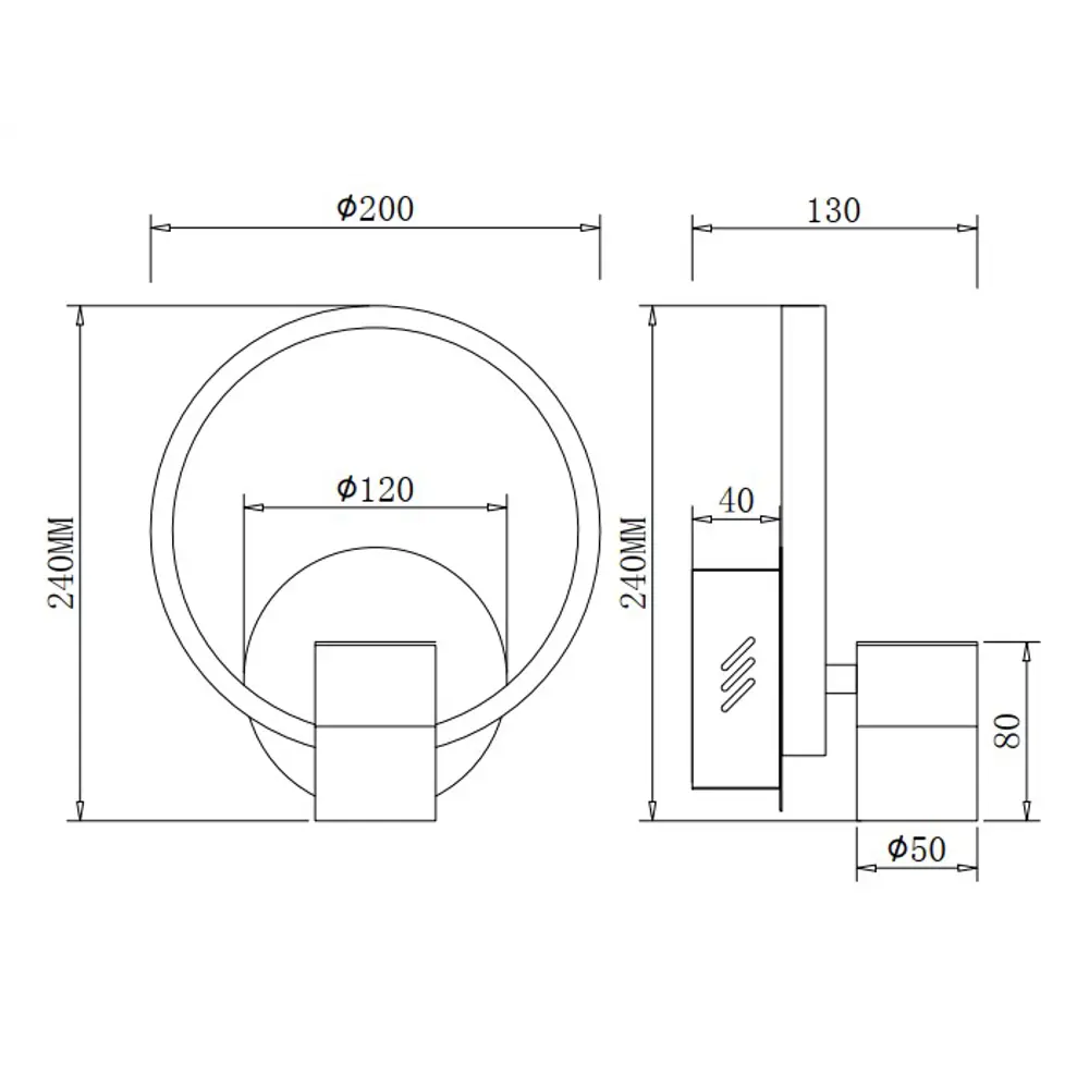 Светильник настенный светодиодный бра Tumbler FR6074WL-L12GB цвет черный золото Freya STLM-2196698 - Вид №9