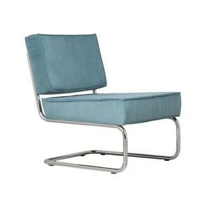 Кресло Lounge Ridge Rib голубое