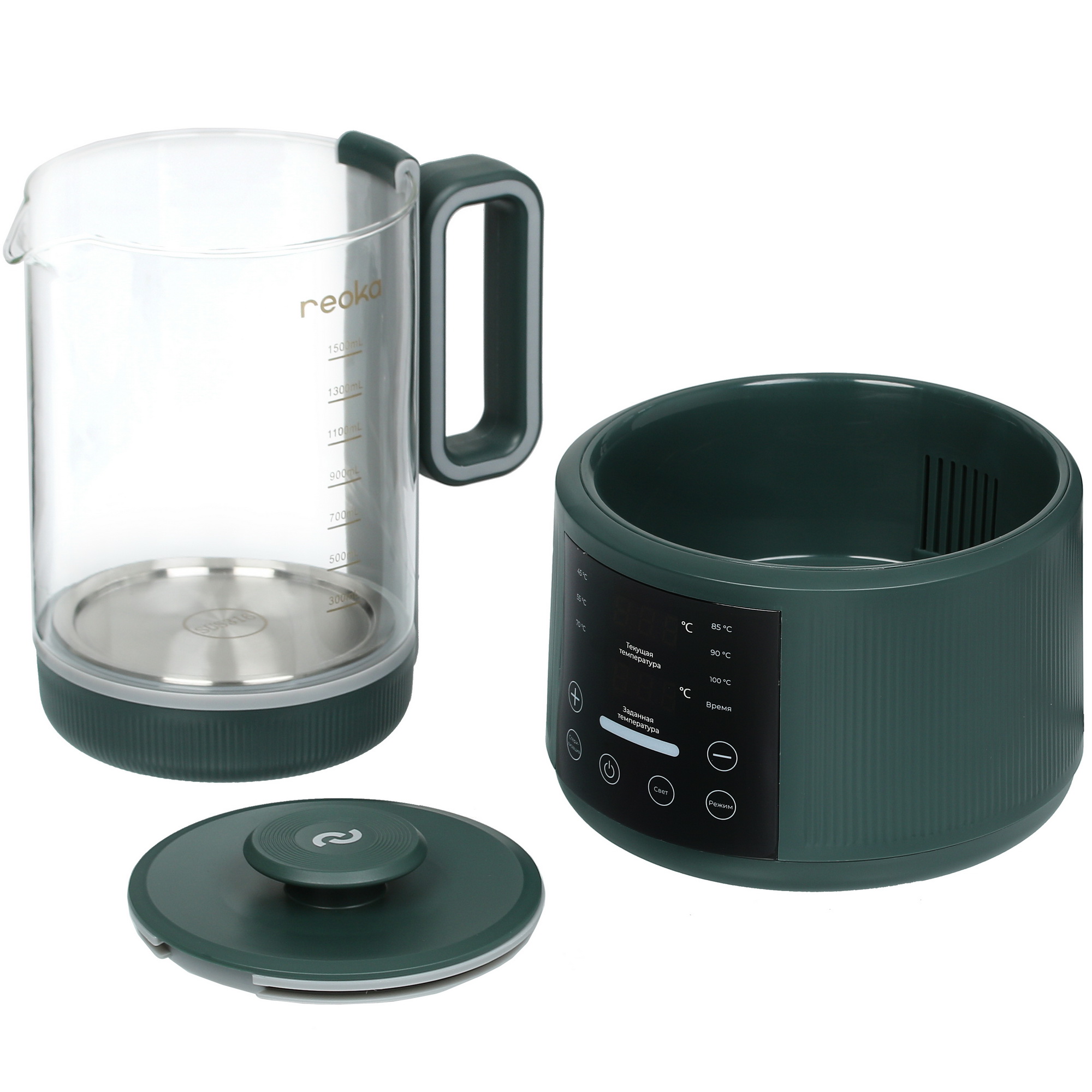 9974393 Электрочайник для бутылочек Reoka RKEK-04TSG зеленый STDN-0119639 - Вид №6