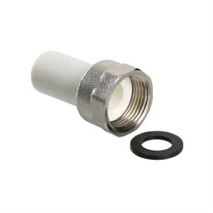 Штуцер Valtec ВР 25x1 с накидной гайкой полипропилен 84388998 STLM-2149124