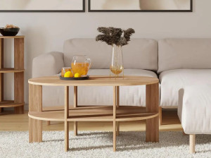 Деревянный журнальный столик