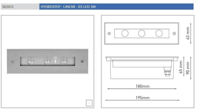 PUK Настенная светодиодная лестница из литого под давлением алюминия sun-id-1464450 - Вид №15