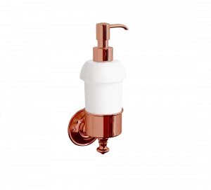 Gentry Home Настенный керамический подстаканник Kent Медь GH102450