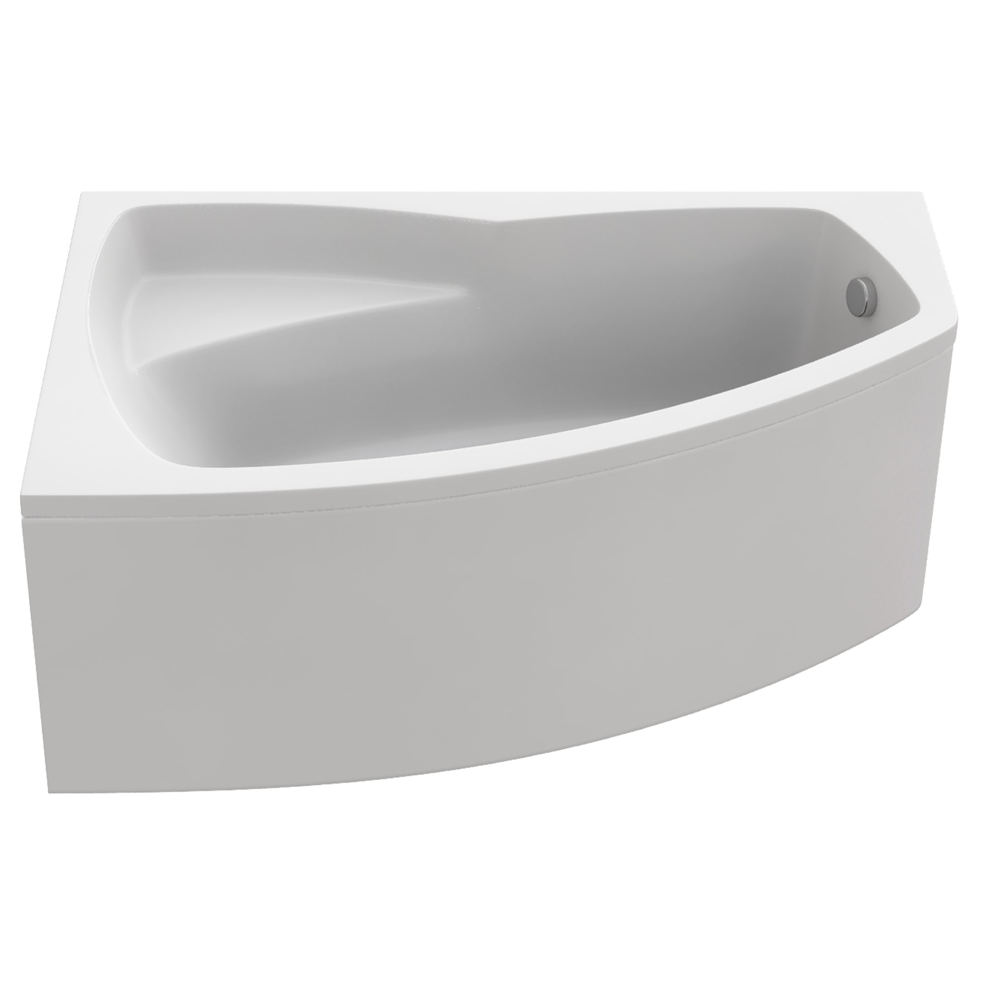 83641306 Ванна акрил 160x95 см угловая правая Рондо Santreyd