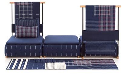 GAN Подушка из шерсти в прямоугольную полоску Lan sun-id-1394749 - Вид №4