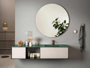 Модульный подвесной умывальник со встроенным умывальником