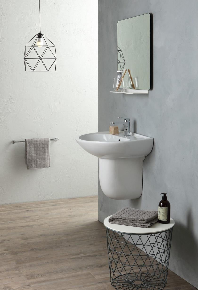 Rub9sco01 Полупьедестал для раковины овальная Olympia Ceramica RUBINO - Вид №1