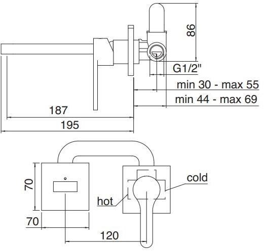 Rubinetterie Treemme Klab  2751fs  - Вид №2