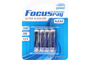 17541426 Батарейки ULTRA ALKALINE LR03 BL4 622449 Focusray