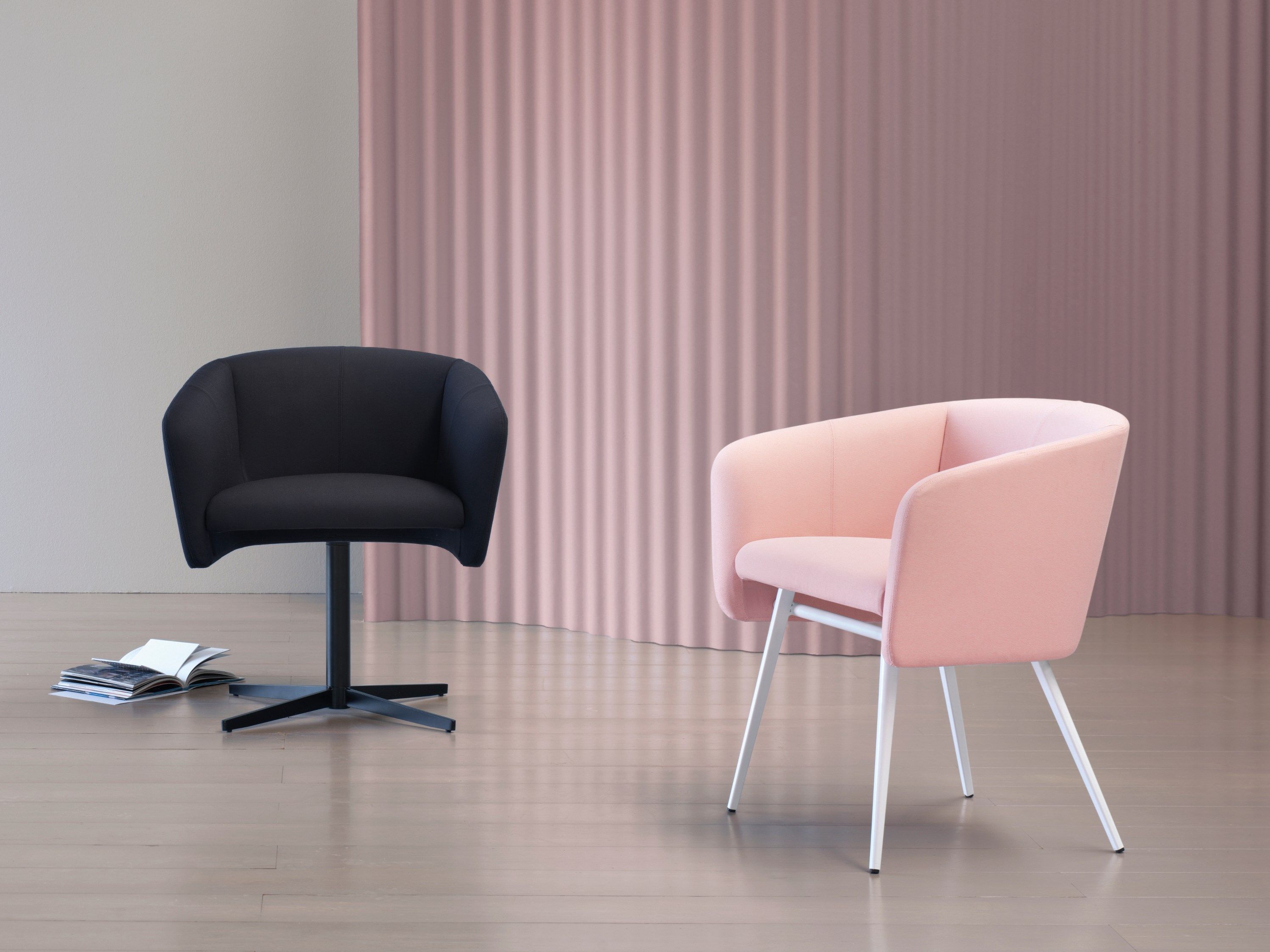 Тканевый стул с подлокотниками TrabA' Balu ARCH-00137614 - Вид №5