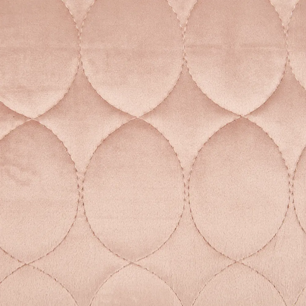 Покрывало Овалы 220x240 см, велюр, цвет крем Бельвита STLM-2100763 - Вид №1