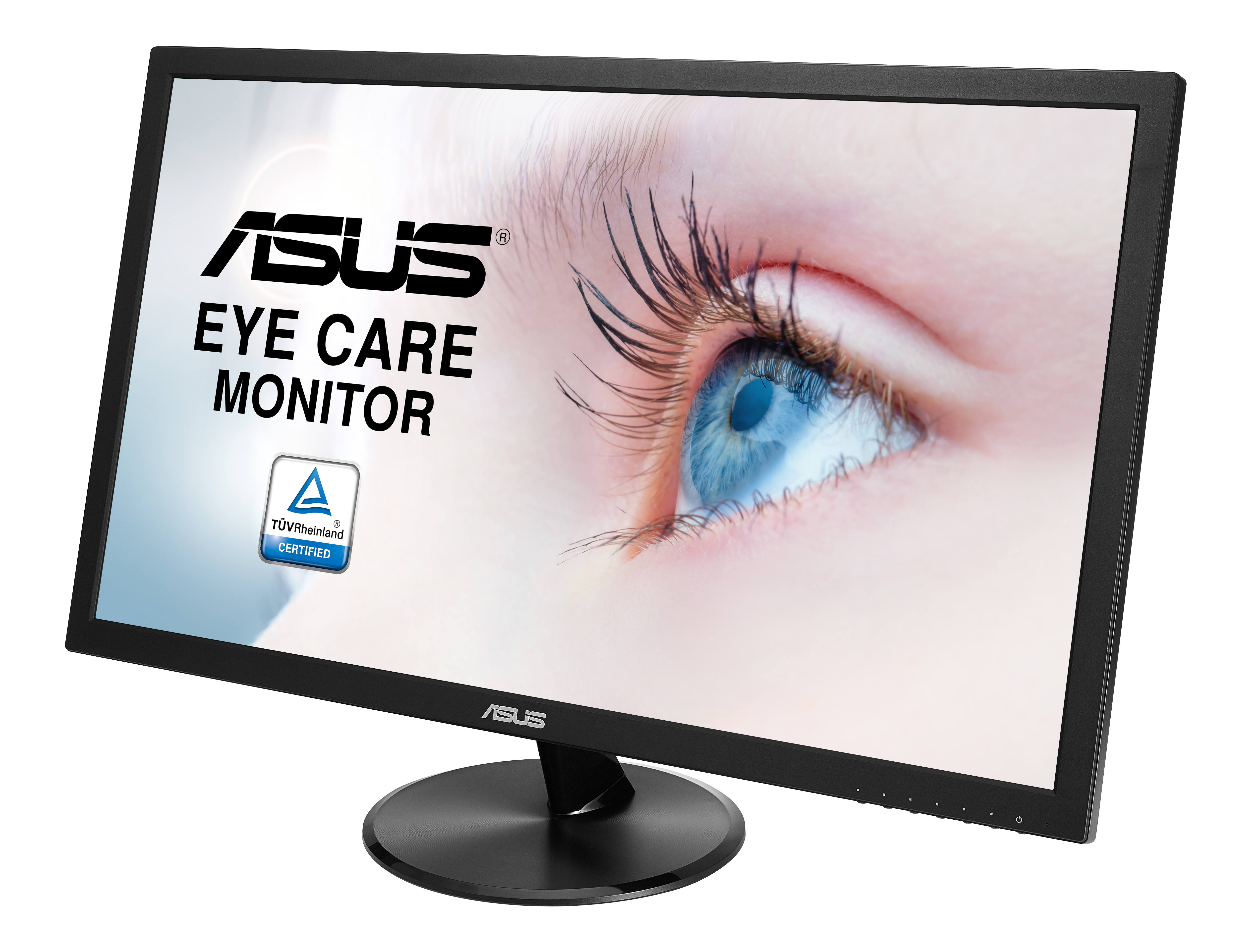 90LM01K0-B04170 vp228de 21.5" wide led monitor, 16:9, full hd 1920x1080, 5ms, 200 cd/m2, 10 m:1, 90°(h), 65°(v), d-sub, kensington lock, vesa 100x100 mm, black ASUS Santreyd  - Вид №1