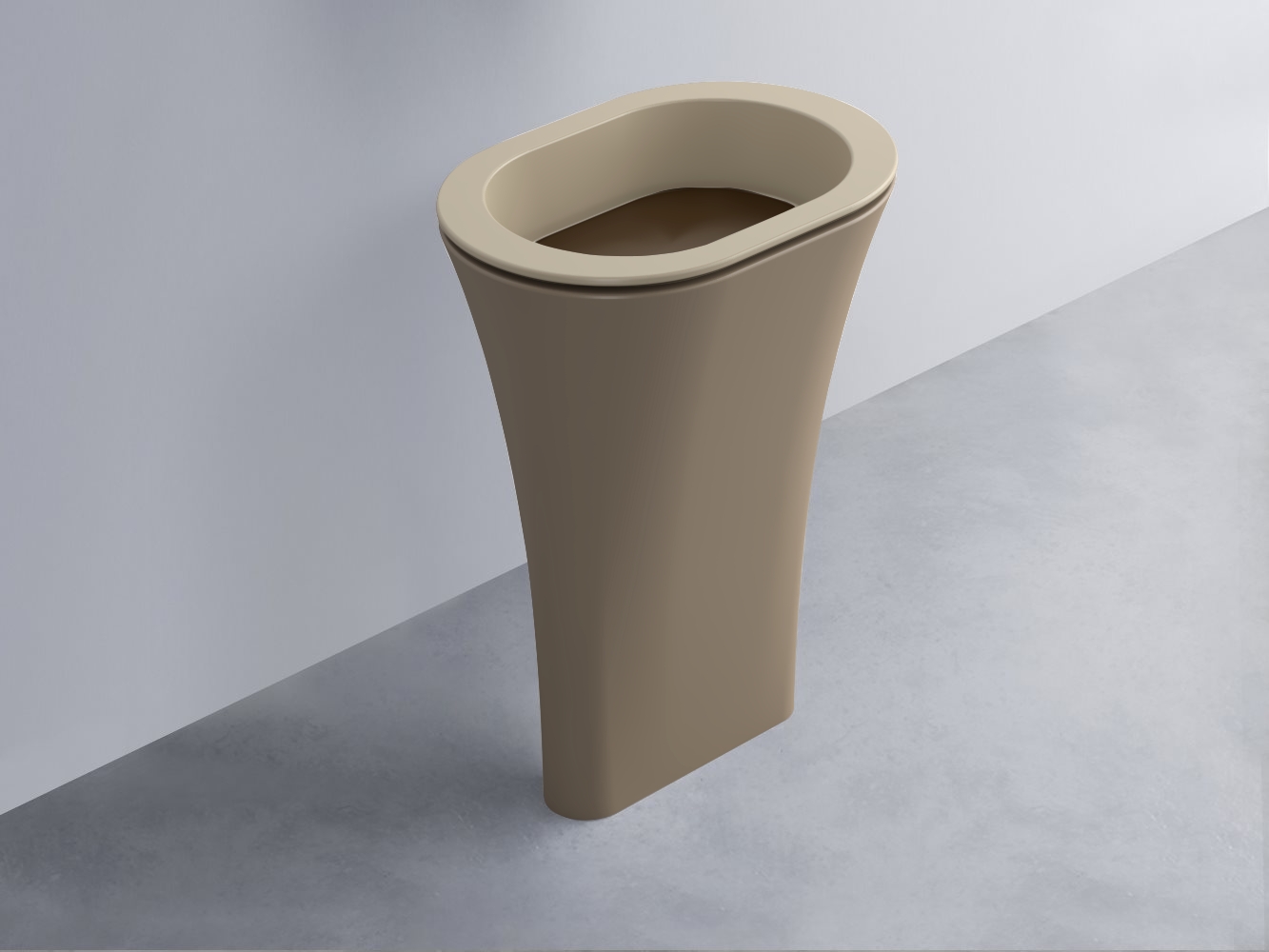 AMLA65-AV+AMPILO-CA+AMCOLO-AN Раковина Amedeo Ovale отдельностоящая cielo Enjoy + Amedeo Ceramica Cielo