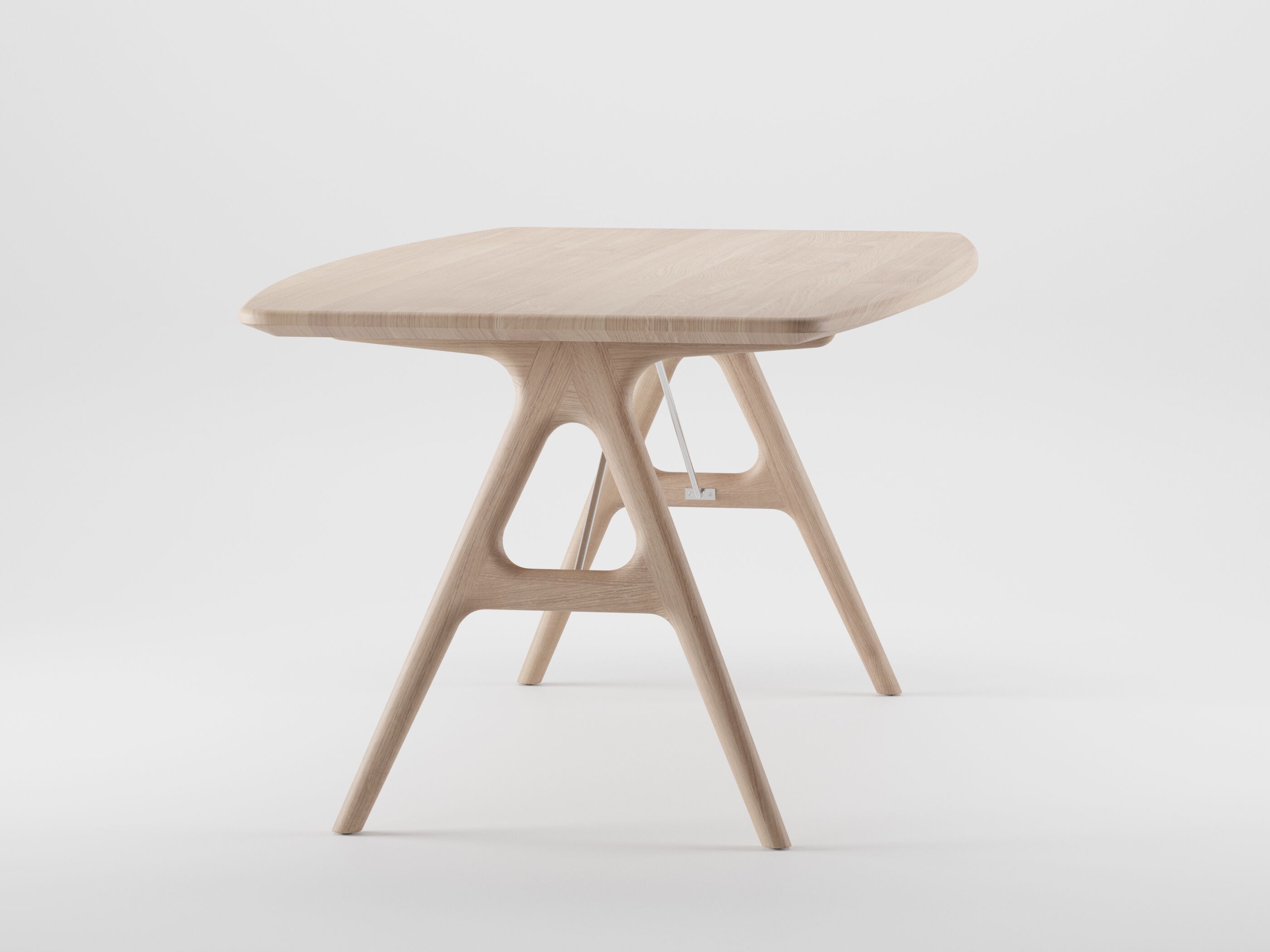 Прямоугольный обеденный стол из массива дерева Artisan ARCH-00122875 - Вид №2