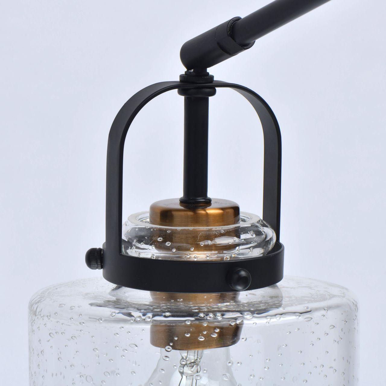 Подвесная люстра De Markt Вальтер 551012106 DE MARKT ДИЗАЙНЕРСКИЕ, ВАЛЬТЕР 285791 Черный  - Вид №3