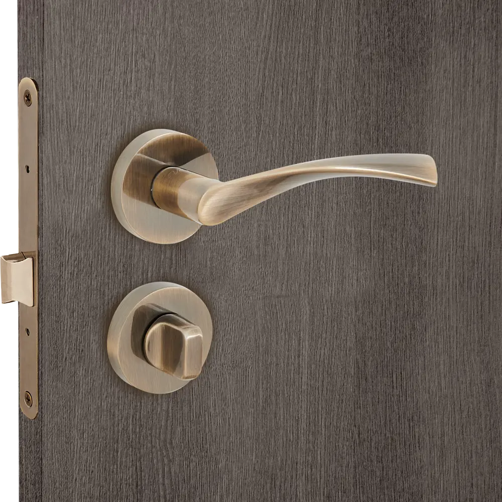 Santreyd Дверные ручки 230 AB с замком в стиле бронза 85219158 STLM-0894730 - Вид №7