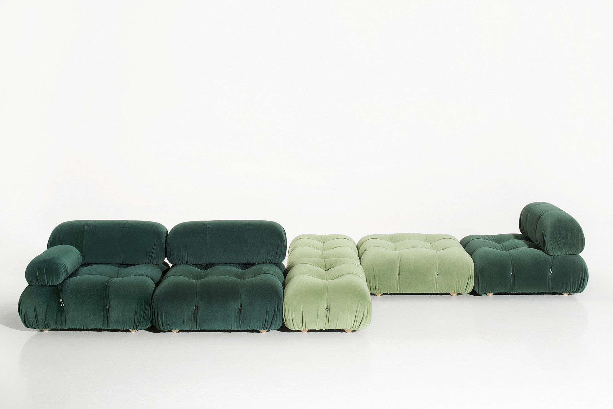 Модульный тканевый диван capitonné B&B Italia Хамелеонда ARCH-00030740 - Вид №5