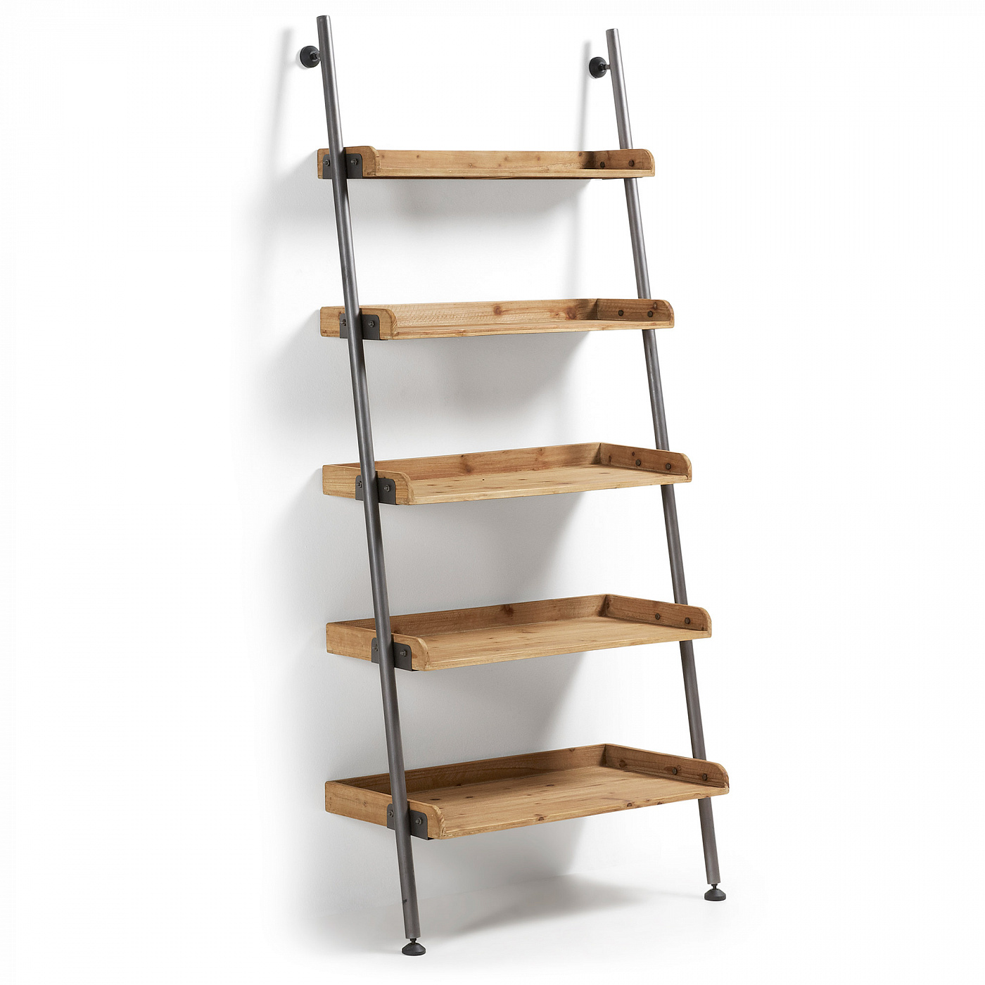 052305 Стеллаж Belamo из дерева и железа La Forma Mobela  - Вид №1