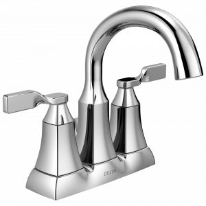 25766LF Смеситель для ванной комнаты с двумя ручками Delta Faucet Sawyer Хром