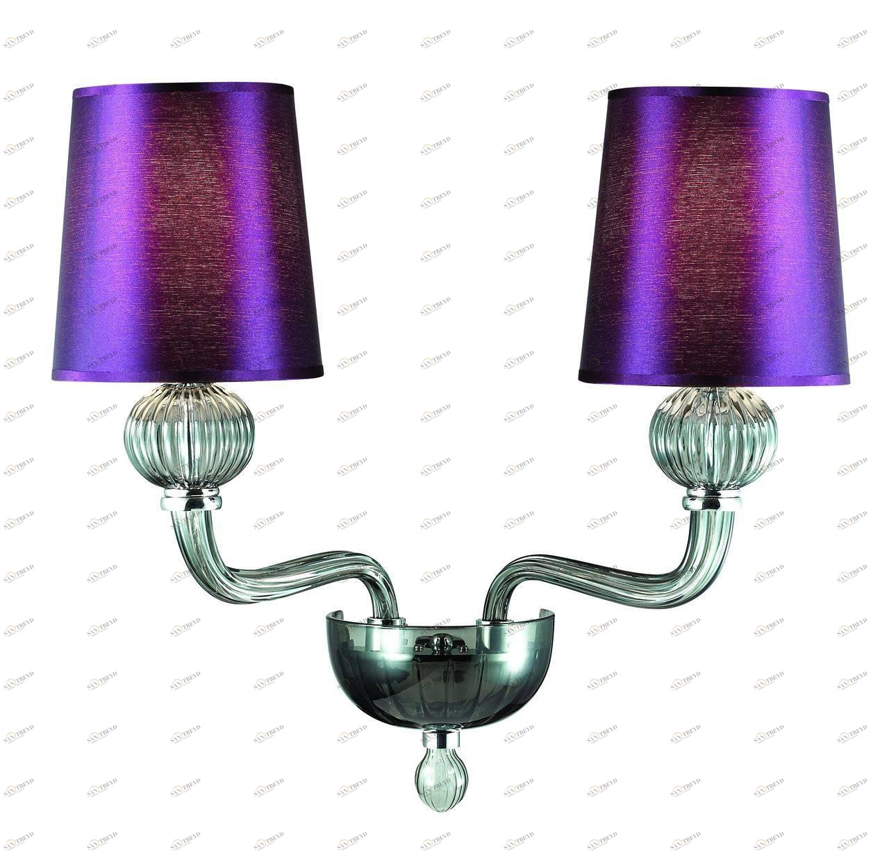 Бра ST Luce Giliegio SL638.041.02 ST LUCE  077474 Прозрачный;фиолетовый 