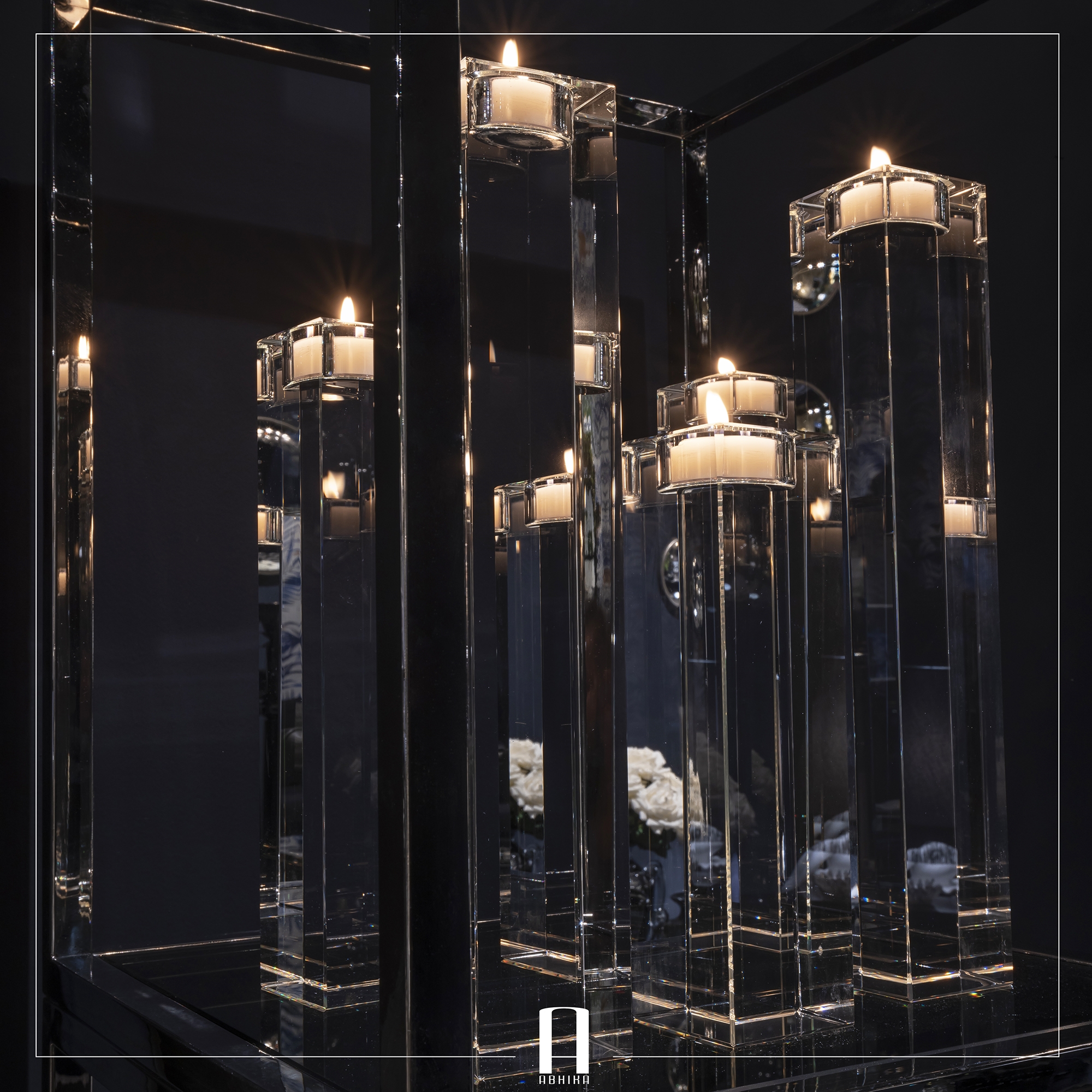 300030 ABHIKA ПОДСВЕЧНИК СЭР NATURAL  - Вид №2