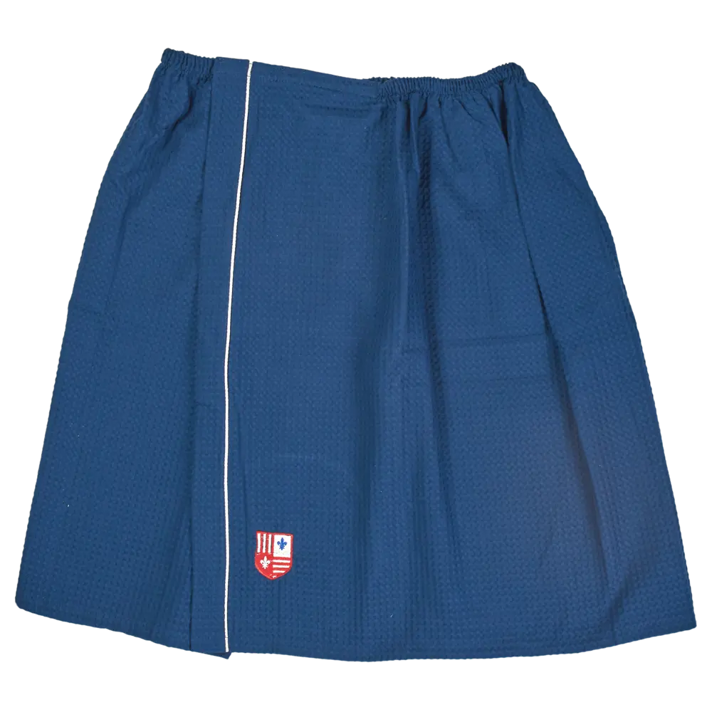 Килт для сауны Sport, 180x75 см, цвет синий ДОКТОР БАНЯ STLM-2135926