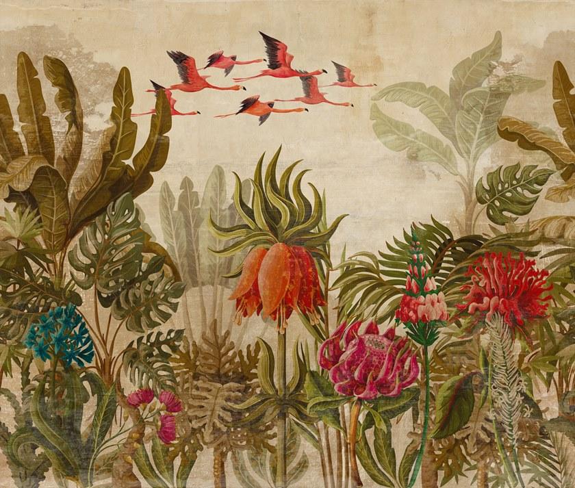 Tecnografica Обои из тропической ткани в современном стиле I decorativi sun-id-1453378 - Вид №1