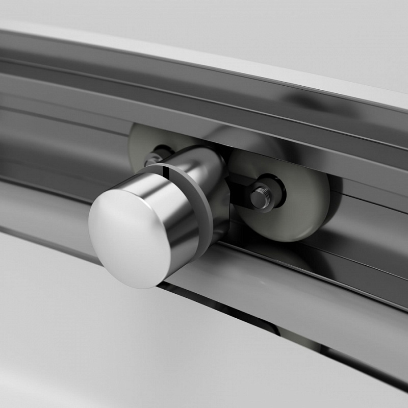 W83G-302U120CG Solo Slide 120 Душ. ограждение 120x80 стекло тонированное проф хром глянц AM.PM Like - Вид №4