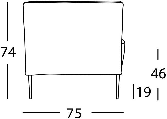 Marac 2-местный тканевый диван Morris sun-id-1450038 - Вид №3