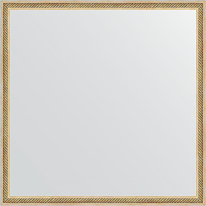 BY 0657 Зеркало в багетной раме - витое золото 28 mm EVOFORM Definite