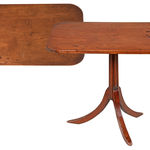 SOR27511 Низкий приставной столик для штатива из красного дерева ijlbrown  - Вид №5