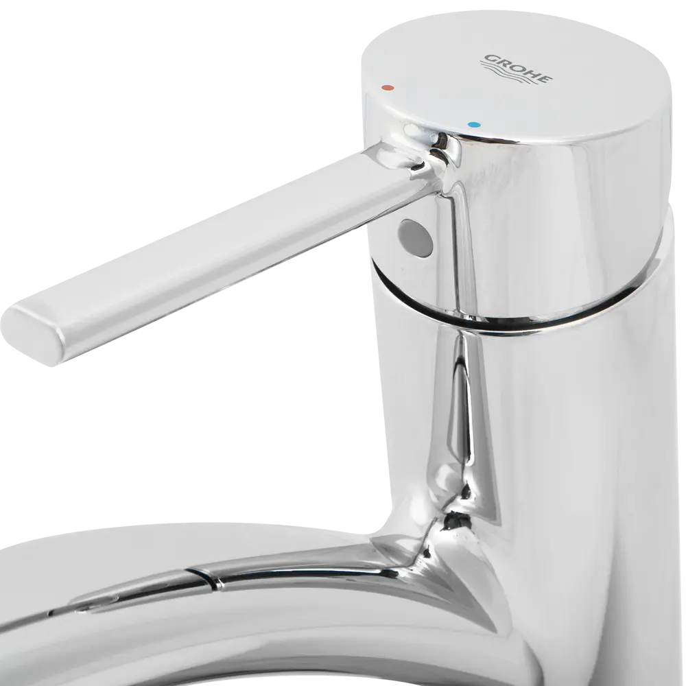 Смеситель для мойки GROHE Swift New с низким изливом, латунь, цвет серебристый 82041415 STLM-2061147 - Вид №3