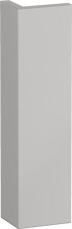 BR519905353 Доборная планка для шкафчика Brioso Brioso #BR5199 16 мм Каштан темный, декор Duravit - Вид №2