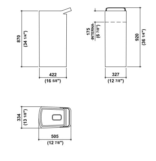 Умывальник из Cristalplant® Zucchetti Лаборатория ARCH-00074454 - Вид №12