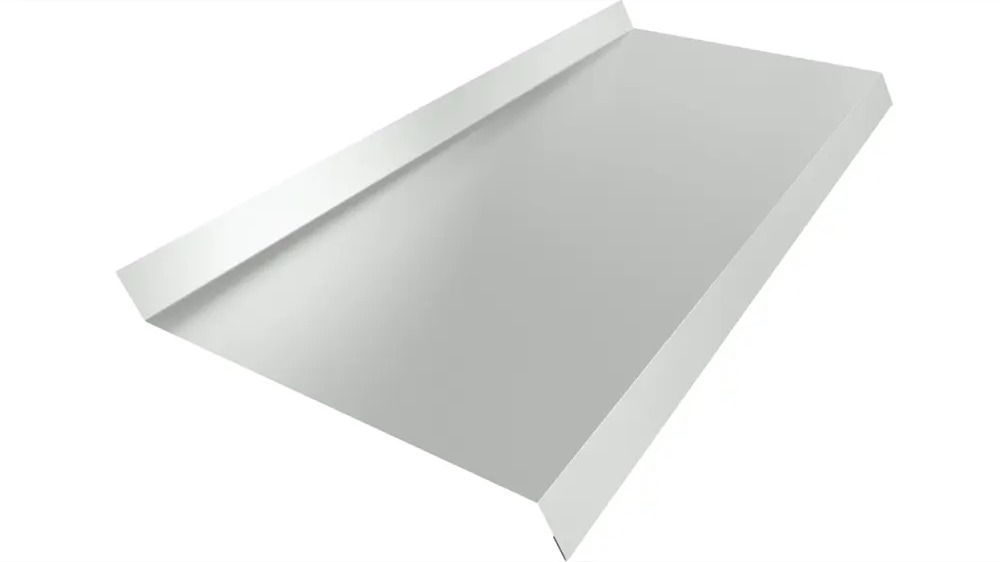 91333771 Отлив оцинкованный Profbuild 2000х150мм белый STLM-0900299