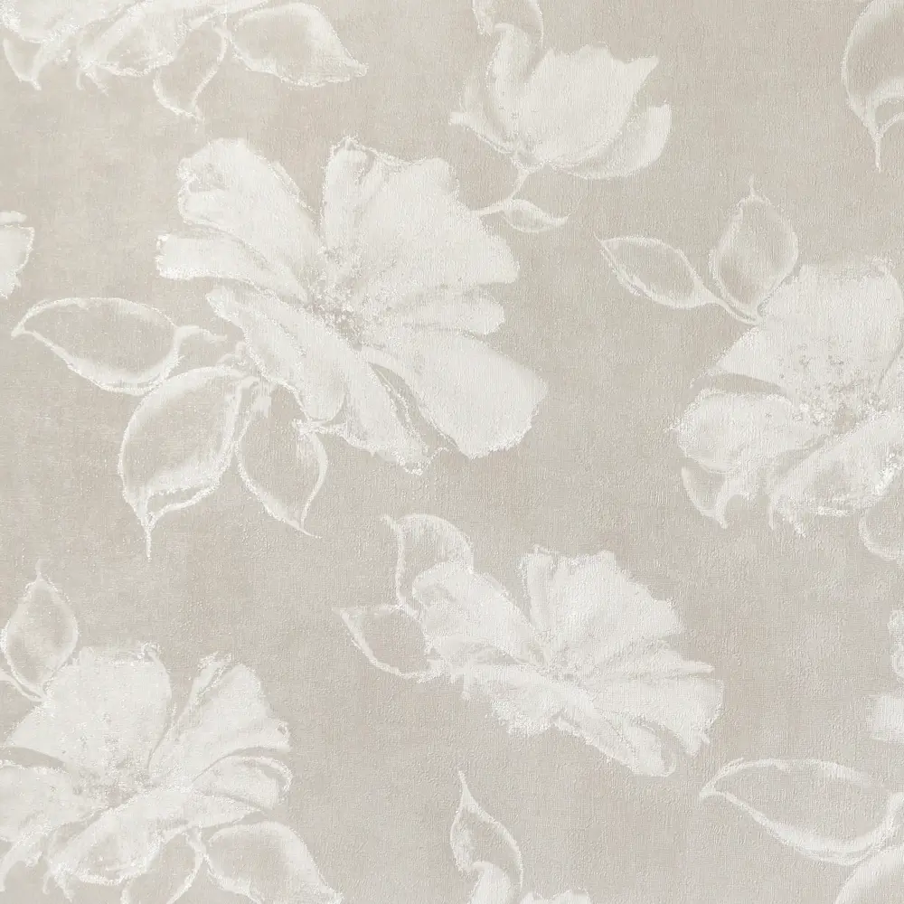 ELYSIUM Лантана: флизелиновые обои с цветочным узором в бежевых тонах 89402935 STLM-1566894 - Вид №1