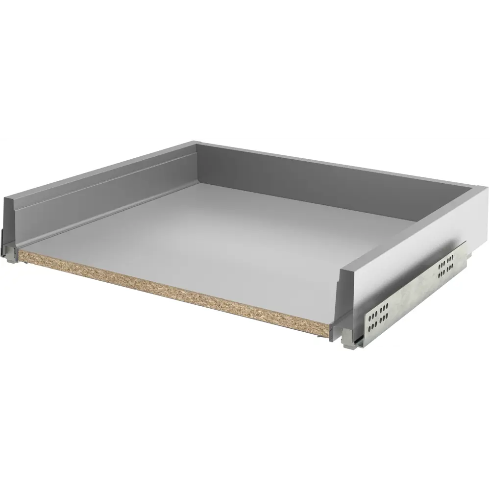 Ящик Delinia ID 56.8x9.4x48 см металл цвет серый 82109386 STLM-2139296 Отсутствует - Вид №1