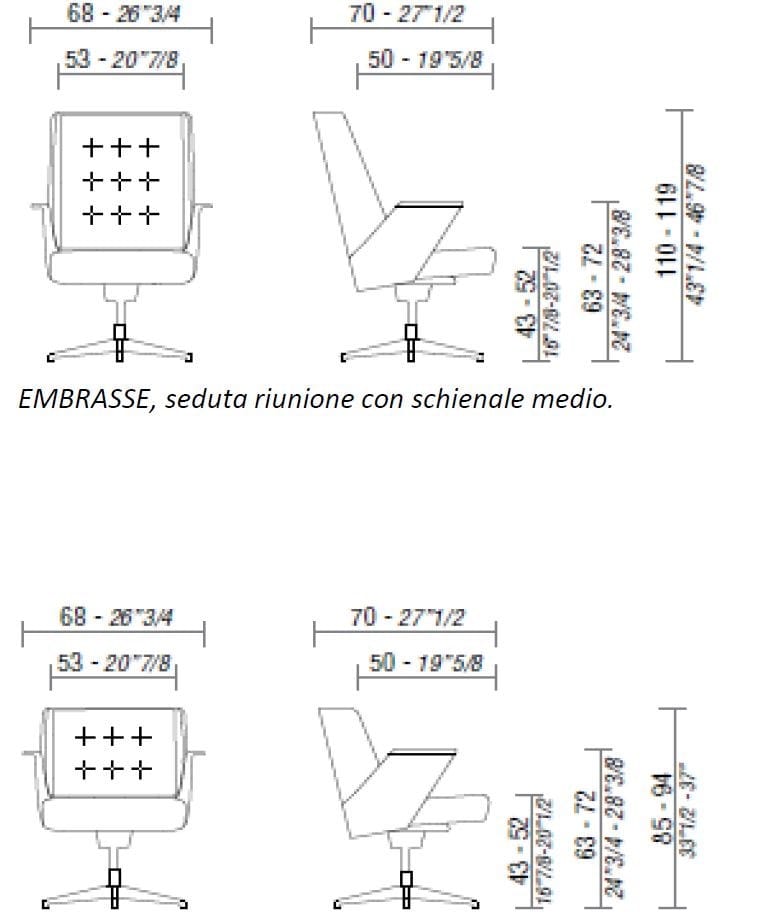 Кожаное кресло ESTEL GROUP Embrasse ARCH-00029858 - Вид №5