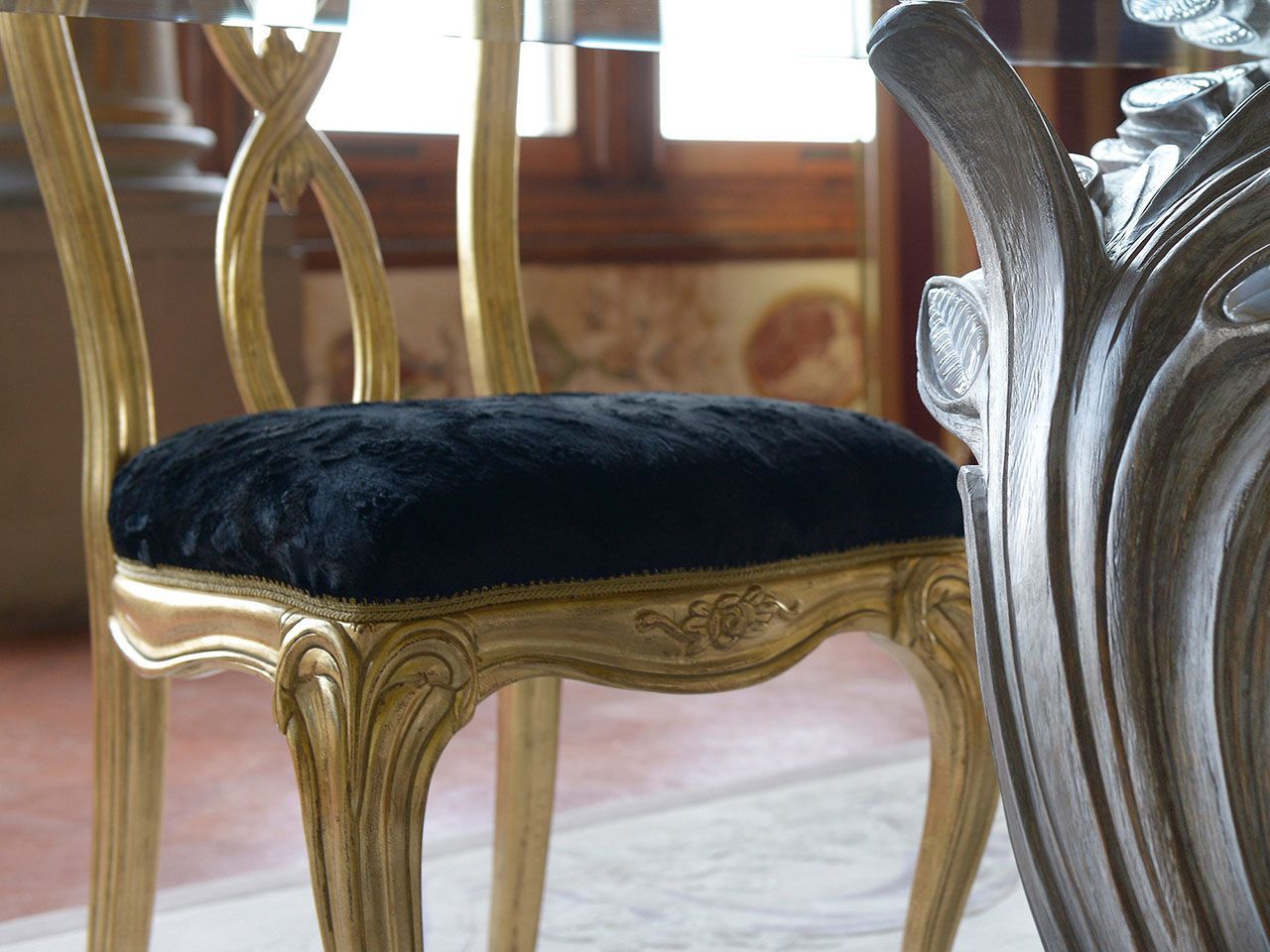 Деревянный стул с мягким сиденьем SAVIO FIRMINO 3211 ARCH-00054644 - Вид №3