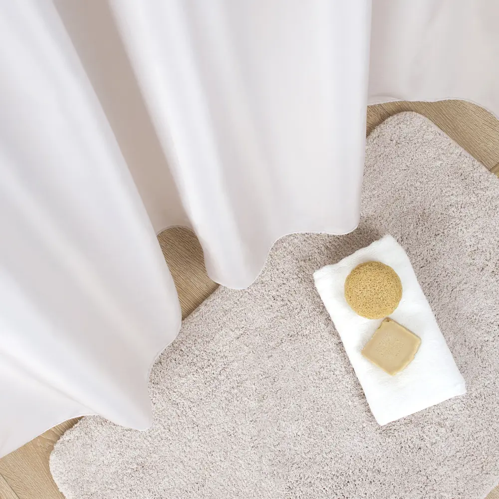 Коврик для ванной Wess Brillar A60-60 50x80 см цвет бежевый STLM-2143005 - Вид №6