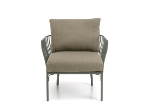 Алюминиевый садовый стул с подлокотниками