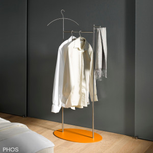 GSD-BPO Стойка Valet с овальной опорной плитой. цвет нижней пластины: оранжевый PHOS