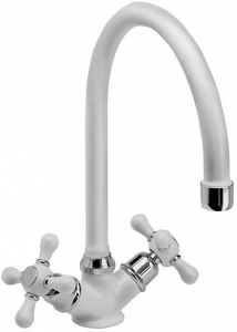Rubinetteria Giulini Смеситель для кухни на одно отверстие с поворотным изливом Lotus - vienna S552
