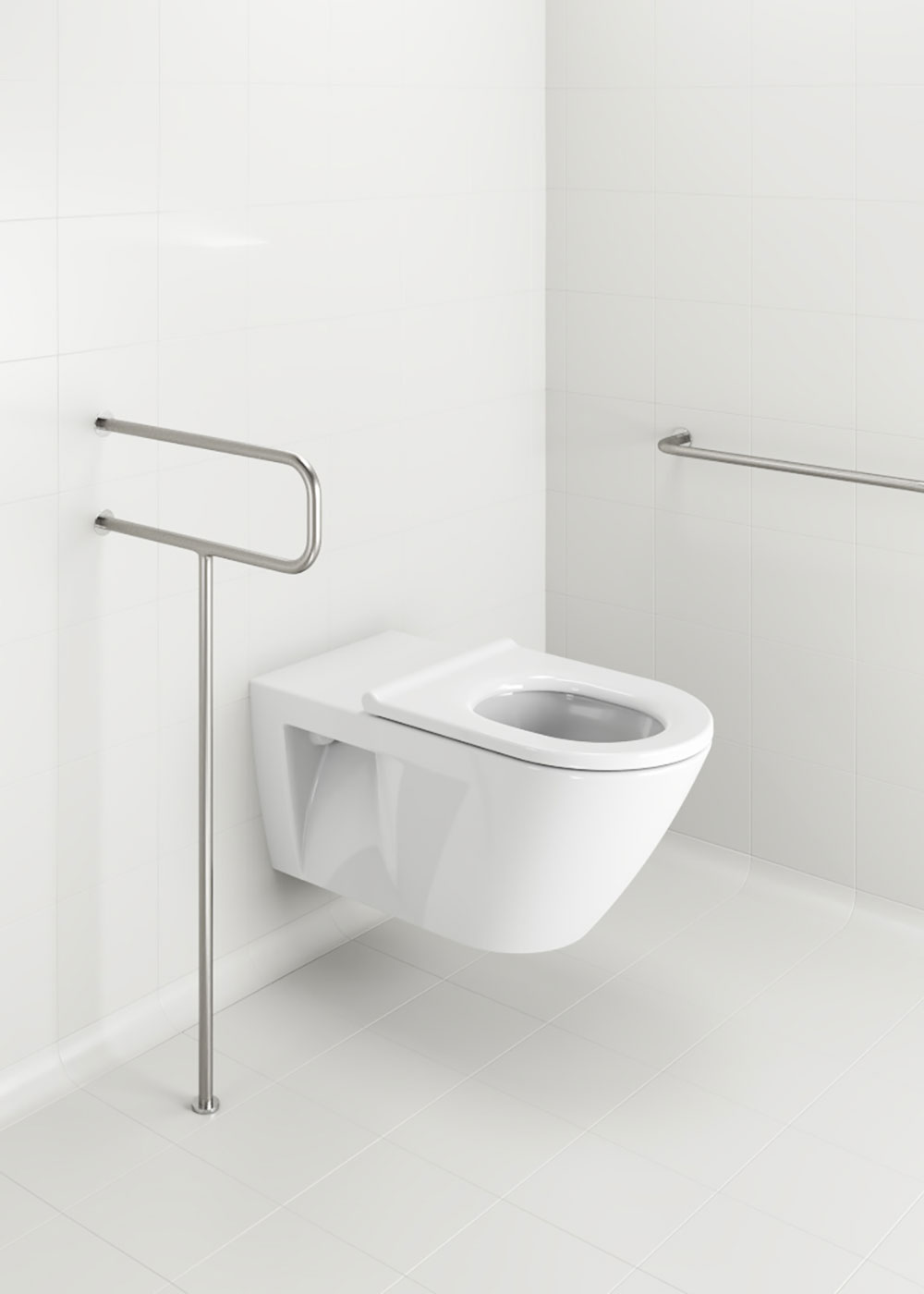 761511 Подвесной унитаз настенный Белый GSI ceramica Community Италия - Вид №3